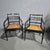 Regency Ebony Armchairs, 1900s, Set of 2 For Sale - Image 12 of 12