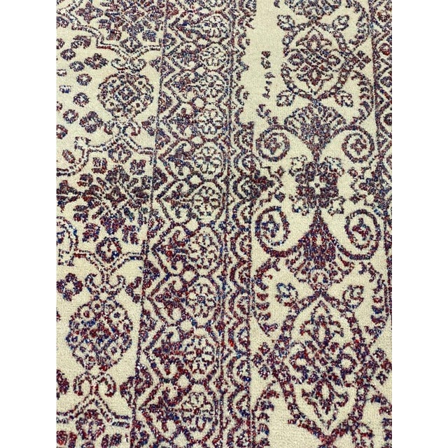 1990s Handwoven Transitional Area Rug 9x12 For Sale - Image 11 of 12