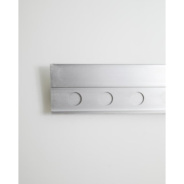 Mid-Century French Aluminium Areator Shutter with C.I.M.T Panel by Jean Prouvé, 1950s For Sale - Image 6 of 7