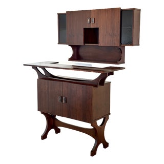 Bar Cabinet, 1960s, Set of 2 For Sale