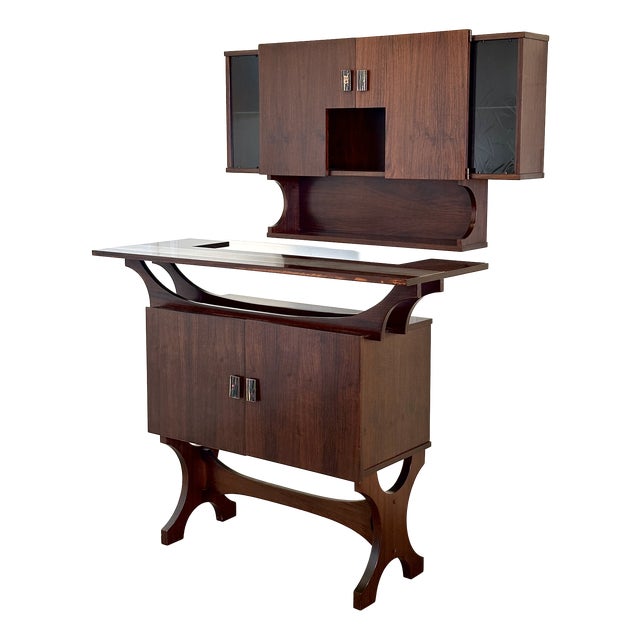 Bar Cabinet, 1960s, Set of 2 For Sale