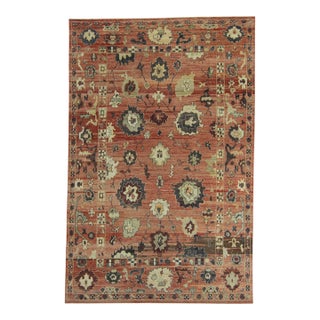 Turkish Oushak Old Wool Rug 9'1" x 13'10" #30135 For Sale
