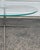 Bernhardt Marc Thorpe for Bernhardt Steel and Glass Coffee Table For Sale - Image 4 of 4