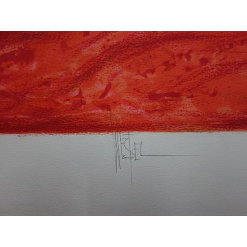 Modern Henry Westel, The Enchanted Sleepers, Original Signed Lithograph For Sale - Image 3 of 6