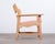 Vintage Razor Blade Oak Chair by Henning Kjærnulf for Nyrup Furniture Factory, 1960s For Sale - Image 6 of 10