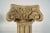 1980’s Postmodern Roman Columns & Glass Shelf For Sale - Image 10 of 12