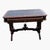 Antique 19th C American Victorian Walnut Parlor Table New Leather Top For Sale - Image 4 of 14