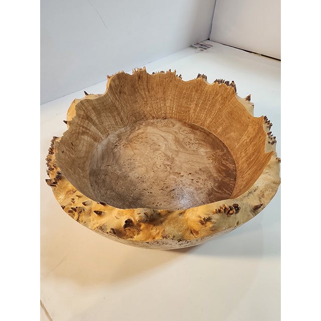 This wonderful bowl needs to be front and center in your home. Very organic and beautiful and also useful. This is to be...