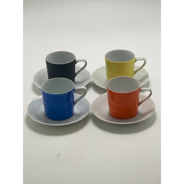 Mid-Century Modern 1960s Demitasse Set Lipper and Mann For Sale - Image 3 of 8