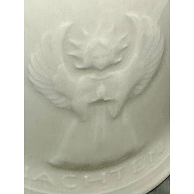 Traditional Vintage 1972 Porcelain Peace on Earth Angel Bell With Shooting Star For Sale - Image 3 of 7