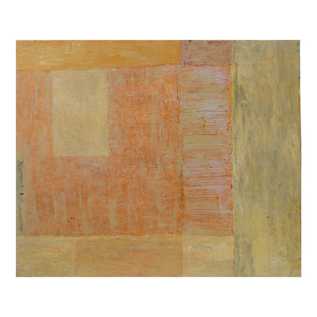 Vintage Original Oil Painting "Suspension" by Michael Pauker For Sale