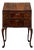 Small Antique English Edwardian Mahogany Secretaire For Sale