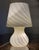 Mid-Century Modern Vintage Glass Mushroom Lamp, 1980s For Sale - Image 3 of 14