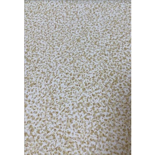 Brunschwig and Fils Spatterware Wallpaper in Beige on White - 4 Single Rolls For Sale