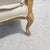 Beverly Furniture French Louis XV Fauteuil Off-White Heavy Linen Lounge Chair For Sale - Image 13 of 15