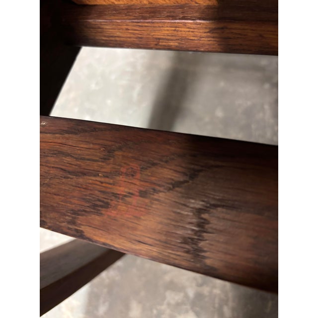 Gustav Stickley Mission Oak Arts & Crafts Rocking Chair, Circa 1910 For Sale - Image 11 of 12