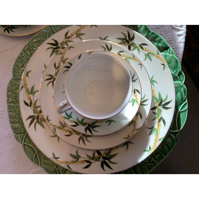 Vintage Bali Hai Kent Fine China Bamboo Service for Four- 24 Pieces For Sale - Image 12 of 12