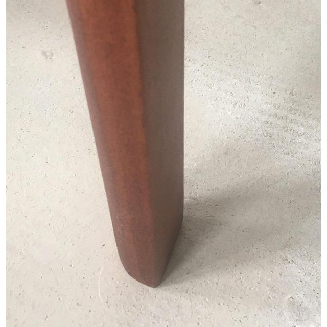 Restored Danish Art Deco Teak Side Table, 1930s For Sale - Image 4 of 7