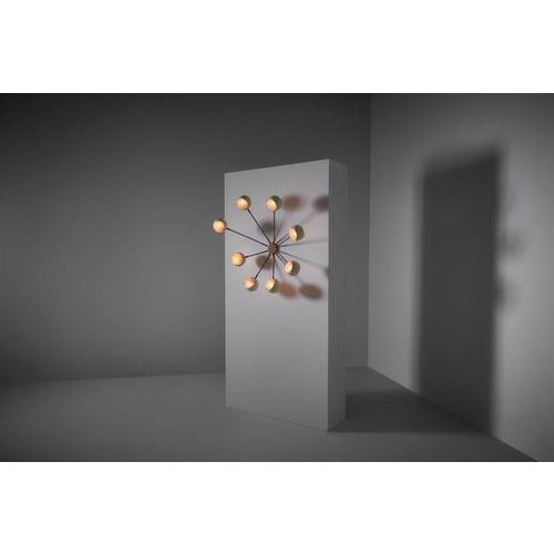 1940s Light Fixture by Angelo Lelii for Arredoluce, 1940s For Sale - Image 5 of 16