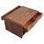 Chestnut-Finish Mango Wood Curved Slim Coffee Table For Sale In Philadelphia - Image 6 of 8
