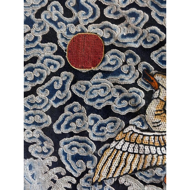 Antique Chinese Kesi Fourth Rank Badges Qing Dynasty For Sale In Atlanta - Image 6 of 12