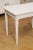 Late 19th Century Swedish Gustavian Style 1880s Painted Wood Table with Carved Rosettes and Beads For Sale - Image 5 of 13