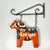 We have been looking for one of these Swedish Dala Horse House Signs for years. And, we could not have found a nicer one...