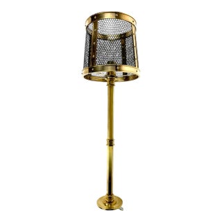 Waterworks Counter / Bar Mounted Island Light Lamp in Brass For Sale