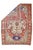 Antique Persian Serapi Rug 9'11" x 13’4". A higher grade of Heriz carpets, usually in medallion designs, with crisp...