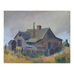 Mendocino Homestead, Vintage 1970's Northern California Landscape by Jon Blanchette