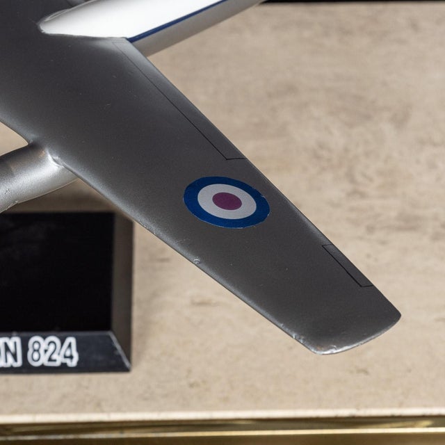 Cast Model of the Armstrong Whitworth Argosy Xn 824 Transport Plane, 1960s For Sale - Image 10 of 18