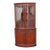 Bassett Mahogany Inlay Corner China Display Cabinet Cupboard 6913 For Sale