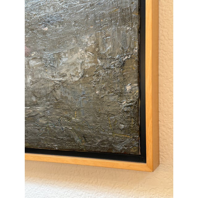 Piotr Strelnik Figurative Sunkissed Blue Landscape Painting, Signed For Sale - Image 13 of 17