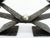 Black Modernist Brutalist Chandelier with Four Blackened Hammered Metal Spikes, Europe, 1970 For Sale - Image 8 of 10