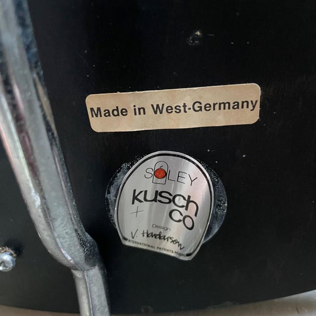 Foldable Chairs Soley by Valdimar Harðarson for Kusch & Co, 1980s, Set of 4 For Sale - Image 13 of 18