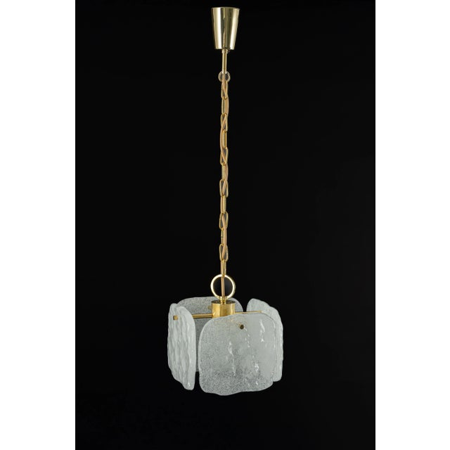 Petite Murano Glass Pendant Light by Kalmar, Germany, 1960s For Sale - Image 15 of 18