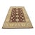 Kazak Rug 9′ X 12’1” Brown Wool Tribal Hand-Knotted Carpet For Sale