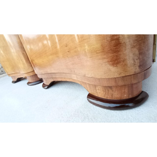 Bedside Tables by Jindrich Halabala for Up Závody, 1950s, Set of 2 For Sale - Image 11 of 13