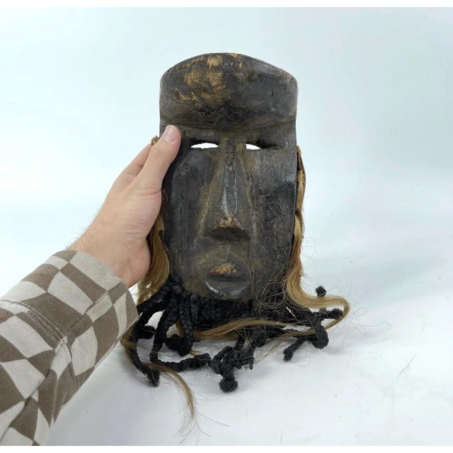 Wood Early 20th Century Dan Deangle Mask For Sale - Image 7 of 7
