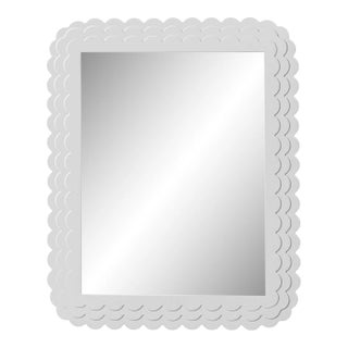 Fleur Home Carnival Krewe Rectangle Mirror in Graytint, 36x48 For Sale