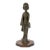 Tanya Poust Standing Geisha Patinated Bronze, 1964 For Sale