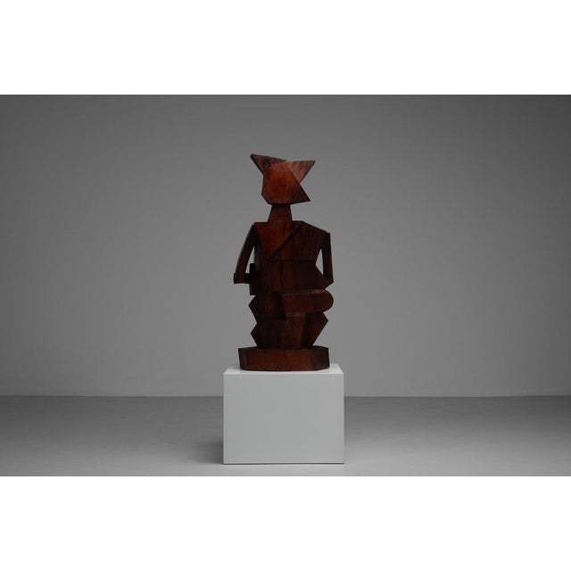 Cubistic Sculpture by Donald Laborie, France, 1988 For Sale - Image 15 of 18