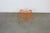 Vintage Mid-Century Modern Atomic Orange Metal Stool For Sale - Image 10 of 13