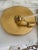 1980s Vintage Indoor Gold Art Deco Style Chandelier For Sale - Image 5 of 7