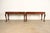 Baker Furniture Georgian Carved Mahogany Consoles or Sofa Tables, Newly Refinished For Sale - Image 12 of 15