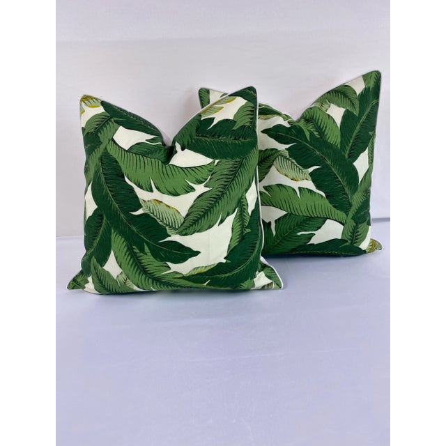 Tommy Bahama Banana Leaf Indoor/Outdoor Pillows Set of 2 Chairish
