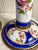 Antique Sèvres-Style Porcelain & Bronze Hand-Painted Candlesticks Pair Lp Paris For Sale - Image 10 of 12