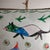 Folk Art Late 20th Century Original R.A. Miller Cutout Painting For Sale - Image 3 of 4