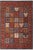 Brick Red 1990s Contemporary Rustic Tribal Zeigler Wool Rug - 8′2″ × 9′9″ For Sale - Image 8 of 9