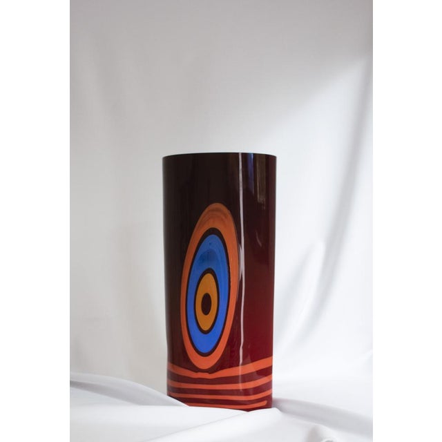 Outstanding original vase by Carlo Moretti, not signed. Inspired by the Venice Lagoon and the thousand refractions of...